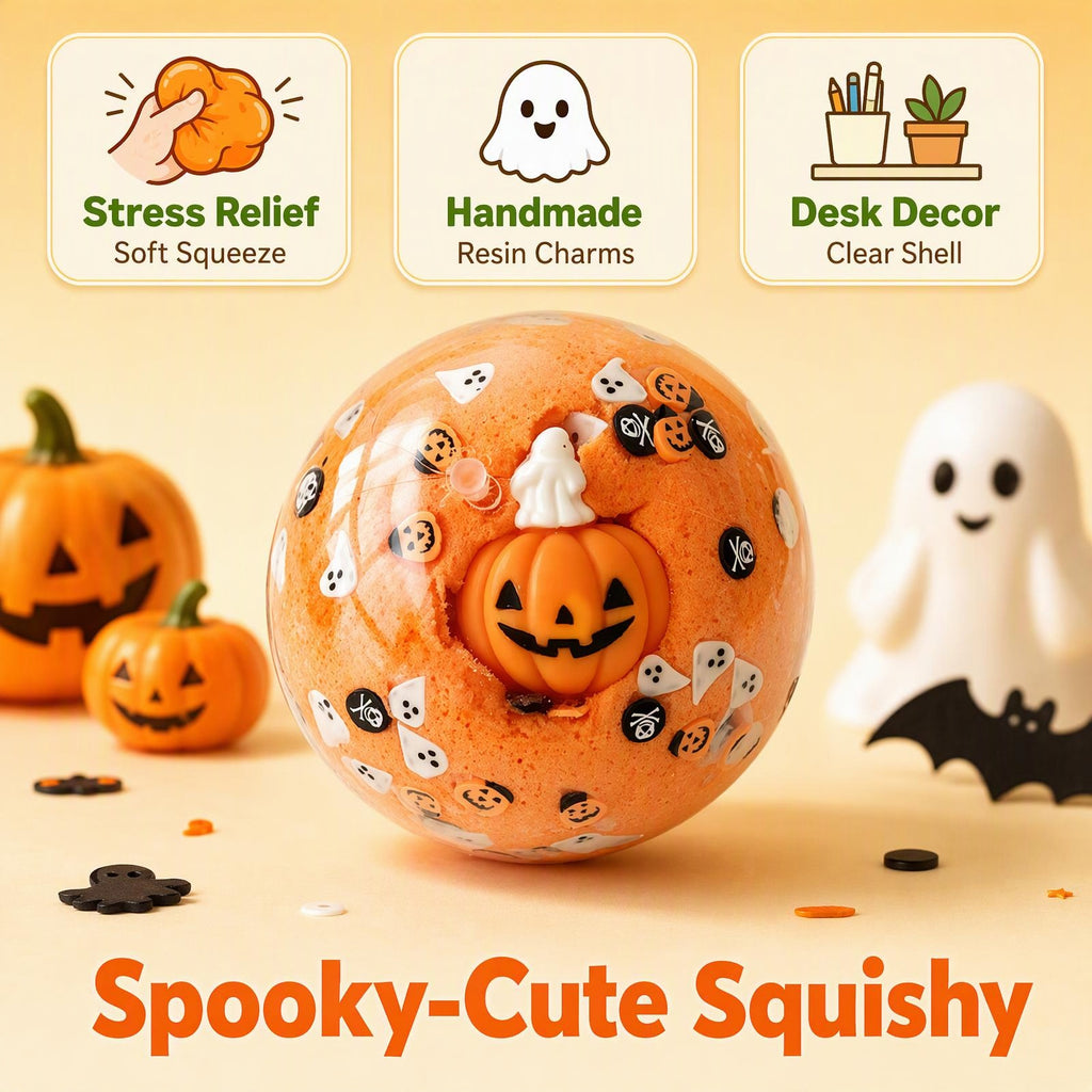 CALMIA Halloween Subscribe Treat Gift | Squishy Surprise Ball
