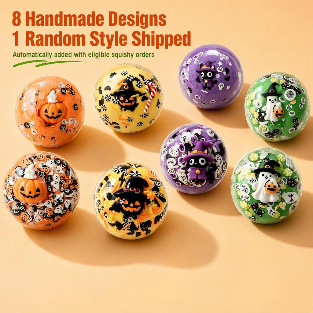 CALMIA Halloween Subscribe Treat Gift | Squishy Surprise Ball