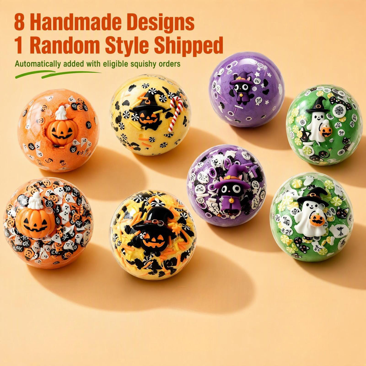 CALMIA Halloween Subscribe Treat Gift | Squishy Surprise Ball