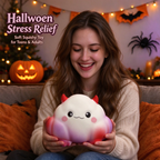 CALMIA Halloween Cute Devil Cloud Squishy | Super Soft Cloud Feel Stress Relief Fidget