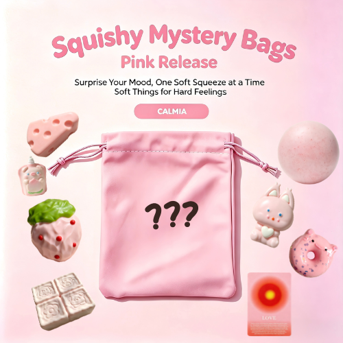 【Pink Release】 CALMIA Squishy Mystery Bags