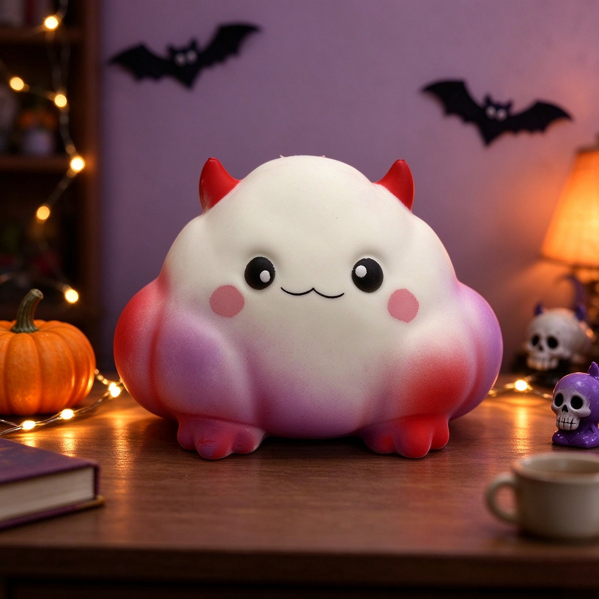 CALMIA Halloween Cute Devil Cloud Squishy | Super Soft Cloud Feel Stress Relief Fidget