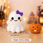 CALMIA Halloween Cute Ghost Squishy |  Kawaii Stress Relief Fidget Toy
