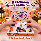 CALMIA Halloween Squishy Surprise Punch Box