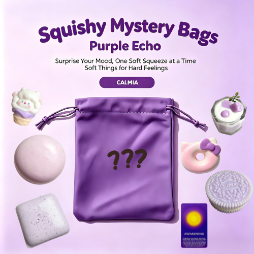 【Purple Echo】 CALMIA Squishy Mystery Bags