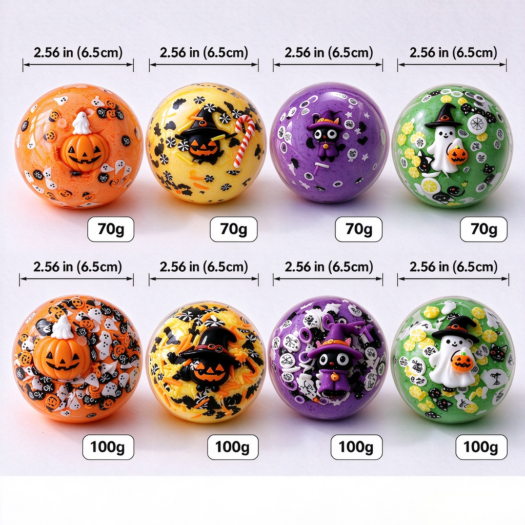 CALMIA Halloween Subscribe Treat Gift | Squishy Surprise Ball