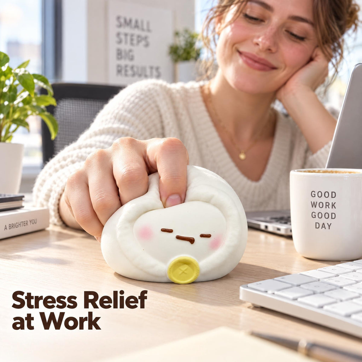 CALMIA  SleepyMochi Squishy | Slowrising Squishy