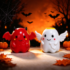 CALMIA Halloween Squishy Mystery Set｜Viral TikTok Pull Ball Surprise Bundle